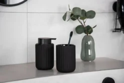 Pojemnik na szczoteczki do zębów BELLUNO, ceramiczny, Ø 8 cm, WENKO