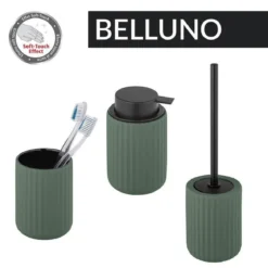 Pojemnik na szczoteczki do zębów BELLUNO, ceramiczny, Ø 8 cm, WENKO