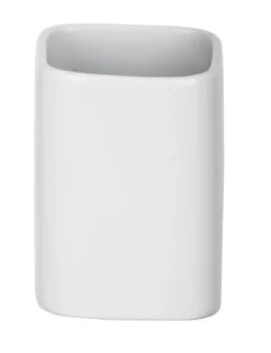 Pojemnik na szczoteczki do zębów i pastę HEXA, ceramiczny, WENKO