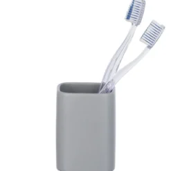 Pojemnik na szczoteczki do zębów i pastę HEXA, ceramiczny, WENKO