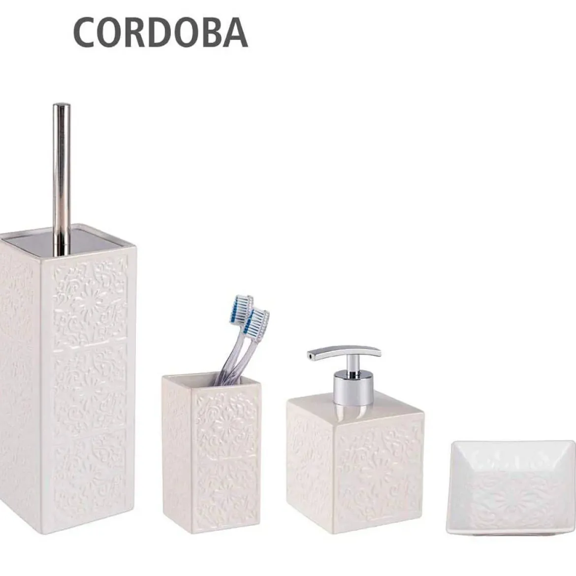 Pojemnik na szczoteczki do zębów CORDOBA, WENKO