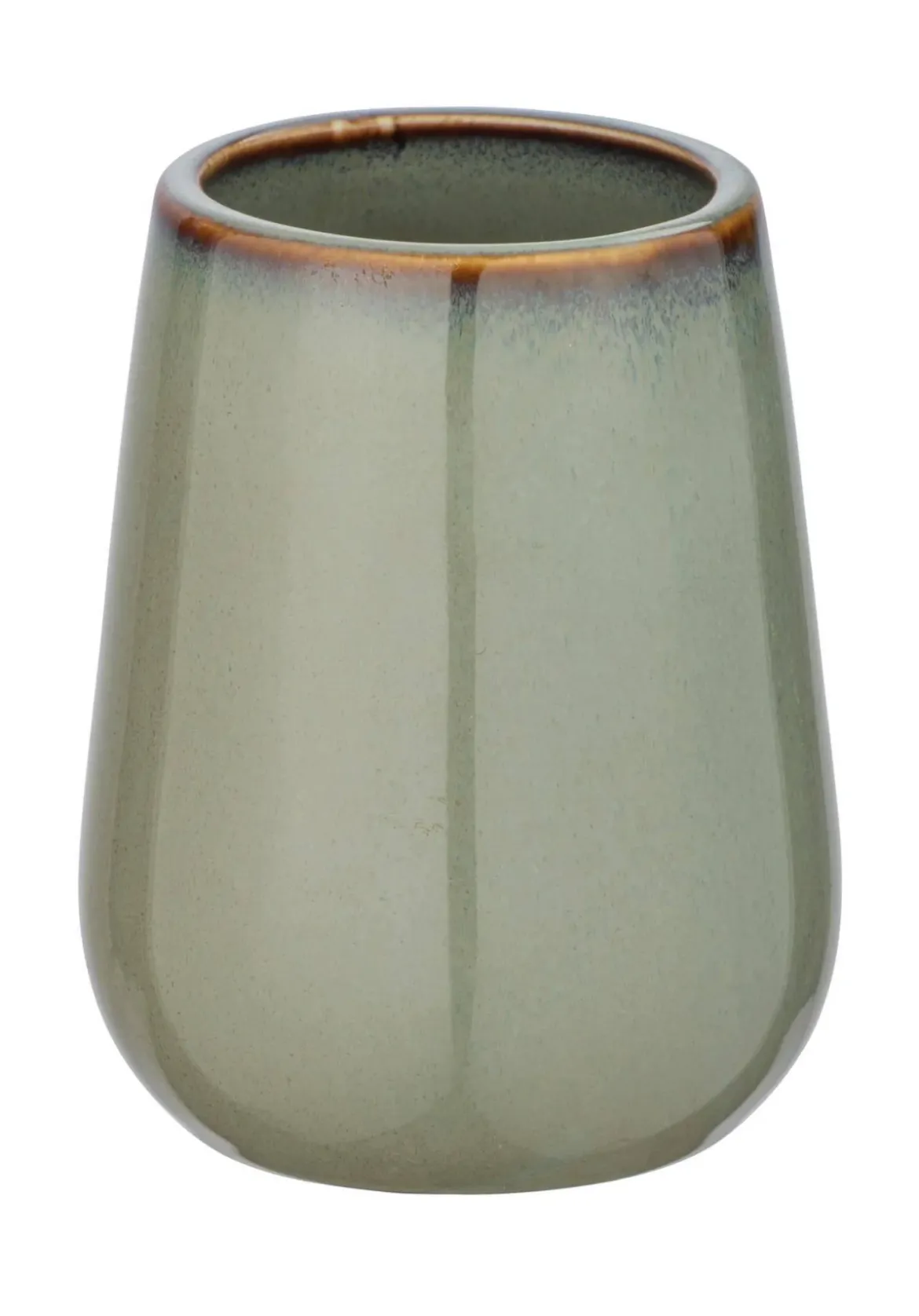 Pojemnik na szczoteczki do zębów SIRMIONE, ceramiczny, Ø 8 cm, WENKO