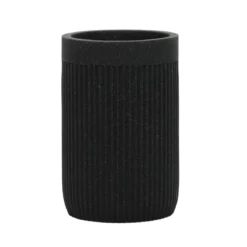 Pojemnik na szczoteczki do zębów, ONYX, łupek, Ø 7 cm
