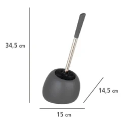 Pojemnik na szczotkę POLARIS + szczotka WC, WENKO