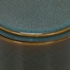 Pojemnik na waciki GREEN HARMONY, Ø 10 cm, ceramika