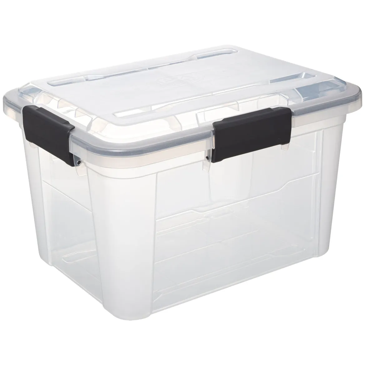 Pojemnik plastikowy z pokrywą PROTECT, 18 l