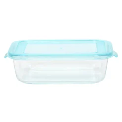 Pojemnik szklany z plastikową pokrywką, 630 ml
