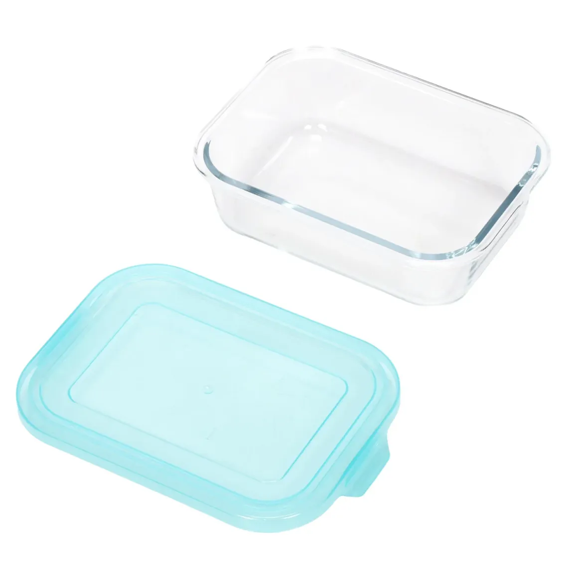 Pojemnik szklany z plastikową pokrywką, 630 ml