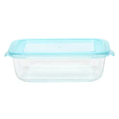Pojemnik szklany z plastikową pokrywką, 630 ml