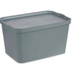 Pojemnik z pokrywą zamykany COMPACT, 24 l
