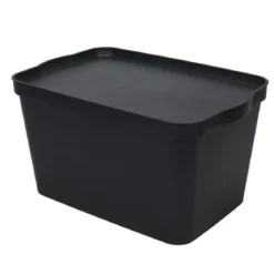 Pojemnik z pokrywą zamykany COMPACT, 24 l