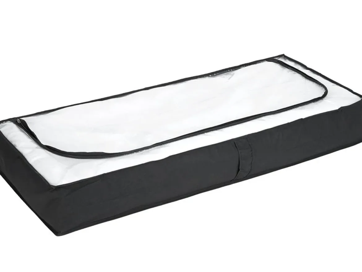 Pokrowiec na pościel, ubrania DEEP BLACK - 105 x 45 x 15 cm, WENKO