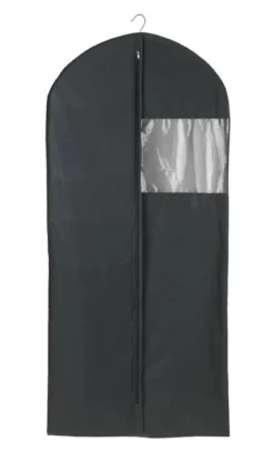 Pokrowiec na ubrania JUMBO XXL DEEP BLACK - 135 x 60 cm, WENKO