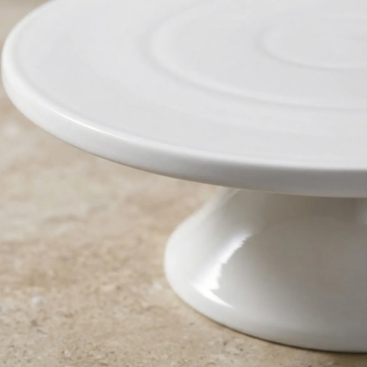 Porcelanowa patera MERT, Ø 28 x 9 cm, biała