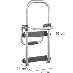 Poręcz na wannę SECURA, aluminium