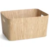 Pudełko z wytrzymałego kartonu WOOD, 39,5 x 30,5 x 20 cm