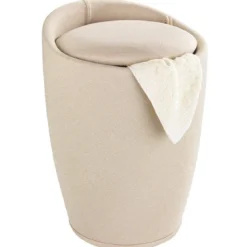 Pufa CANDY - kosz na pranie, 2w1, WENKO