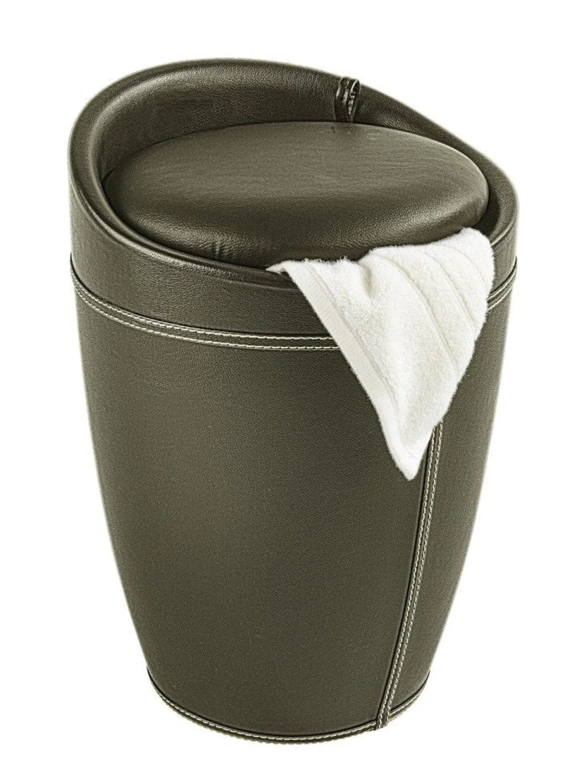 Pufa CANDY ze schowkiem - kosz na pranie, 2 w 1, WENKO
