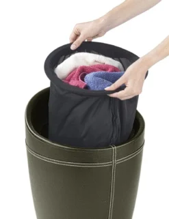 Pufa CANDY ze schowkiem - kosz na pranie, 2 w 1, WENKO