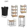 Regał czteropoziomowy LOFT,WENKO
