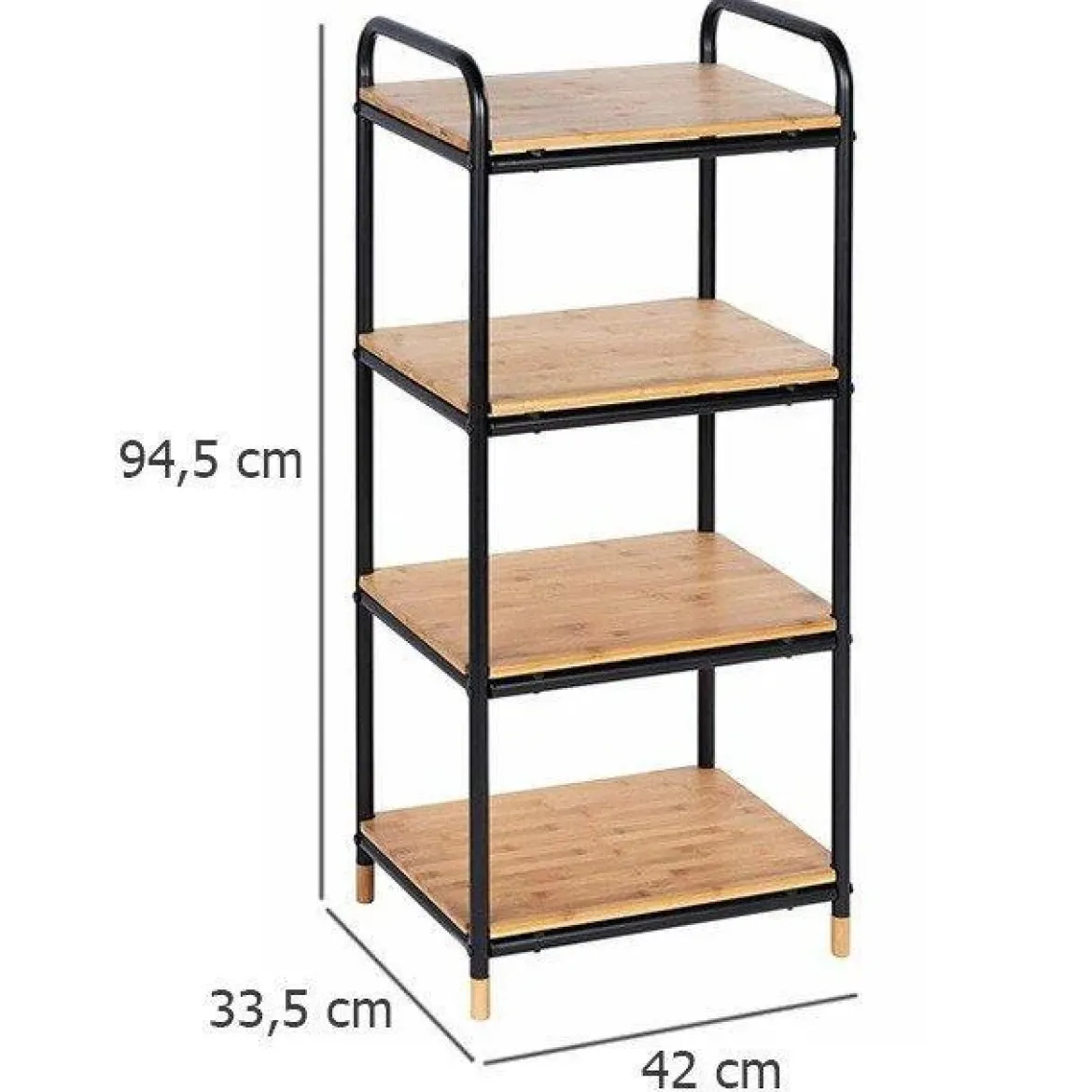 Regał czteropoziomowy LOFT,WENKO