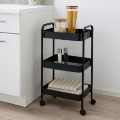 Regał kuchenny na kółkach, 72 cm