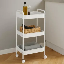 Regał kuchenny na kółkach, 72 cm