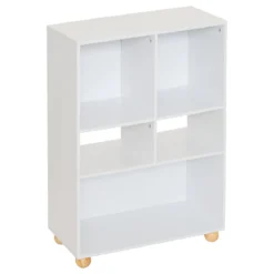 Regał z 5 pojemnikami STORAGE, 67,6 x 32 x 90,8 cm