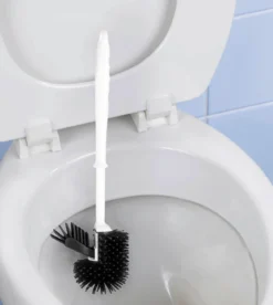 Samoczyszcząca szczotka do WC + pojemnik