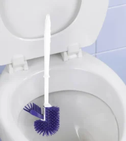 Samoczyszcząca szczotka do WC + pojemnik