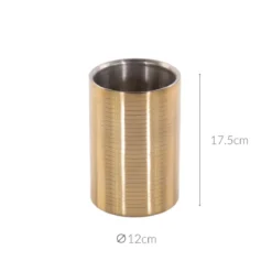 Schładzacz do butelek ze stali nierdzewnej, Ø 12 cm