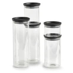 Słoik z plastikową pokrywką, 650 ml