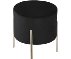 Stołek aksamitny VELVET, 33 cm