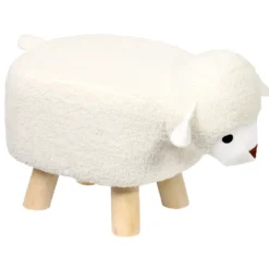 Stołek dziecięcy z motywem zwierzaka, wys. 25 cm