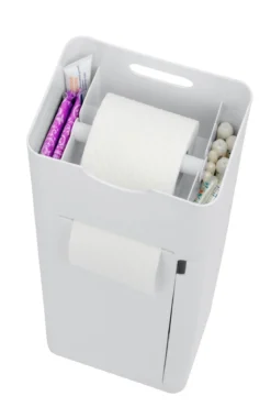 Stojak na papier toaletowy i szczotkę IMON, 6w1, WENKO