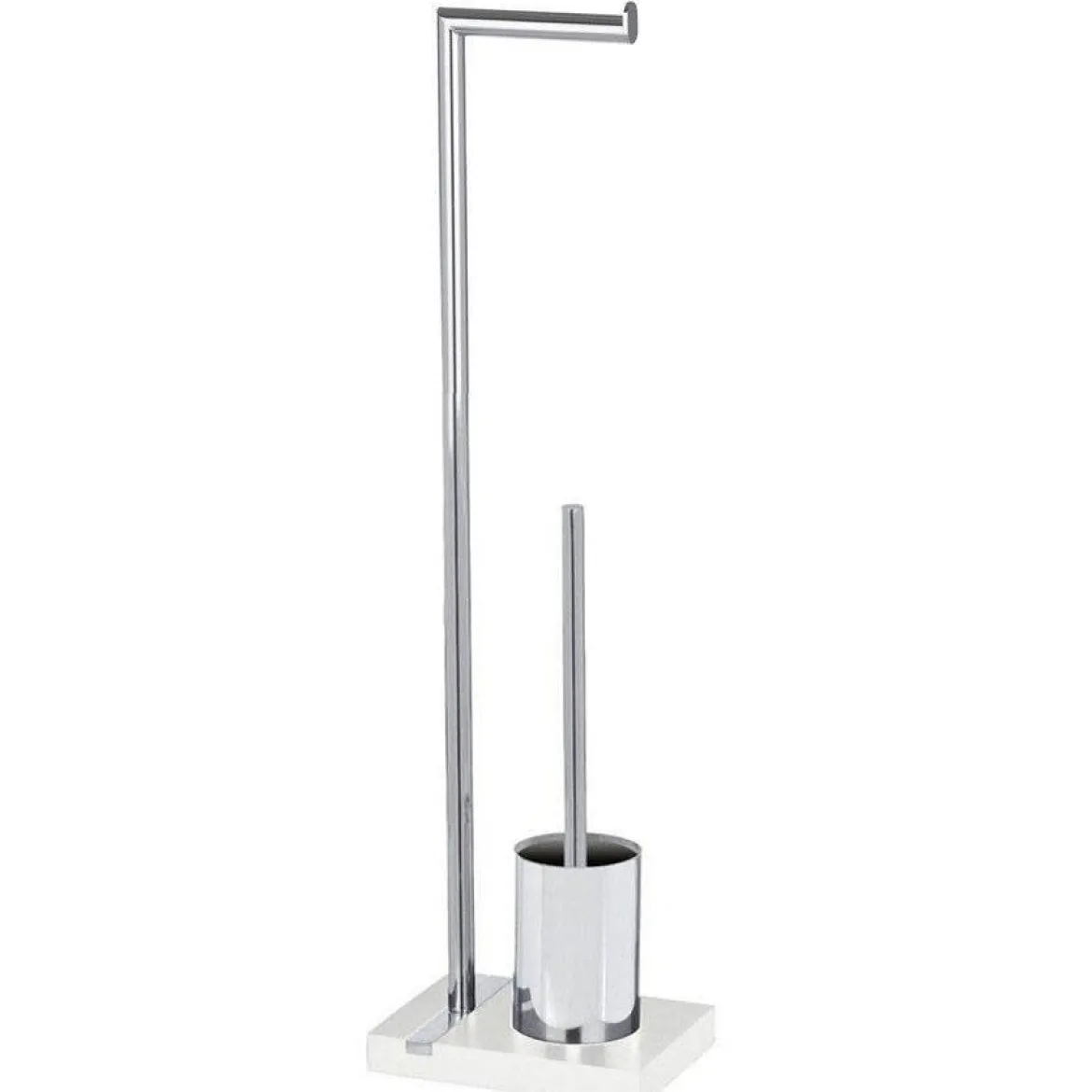 Stojak na papier toaletowy i szczotkę do WC, NOBLE - 2 w 1, WENKO