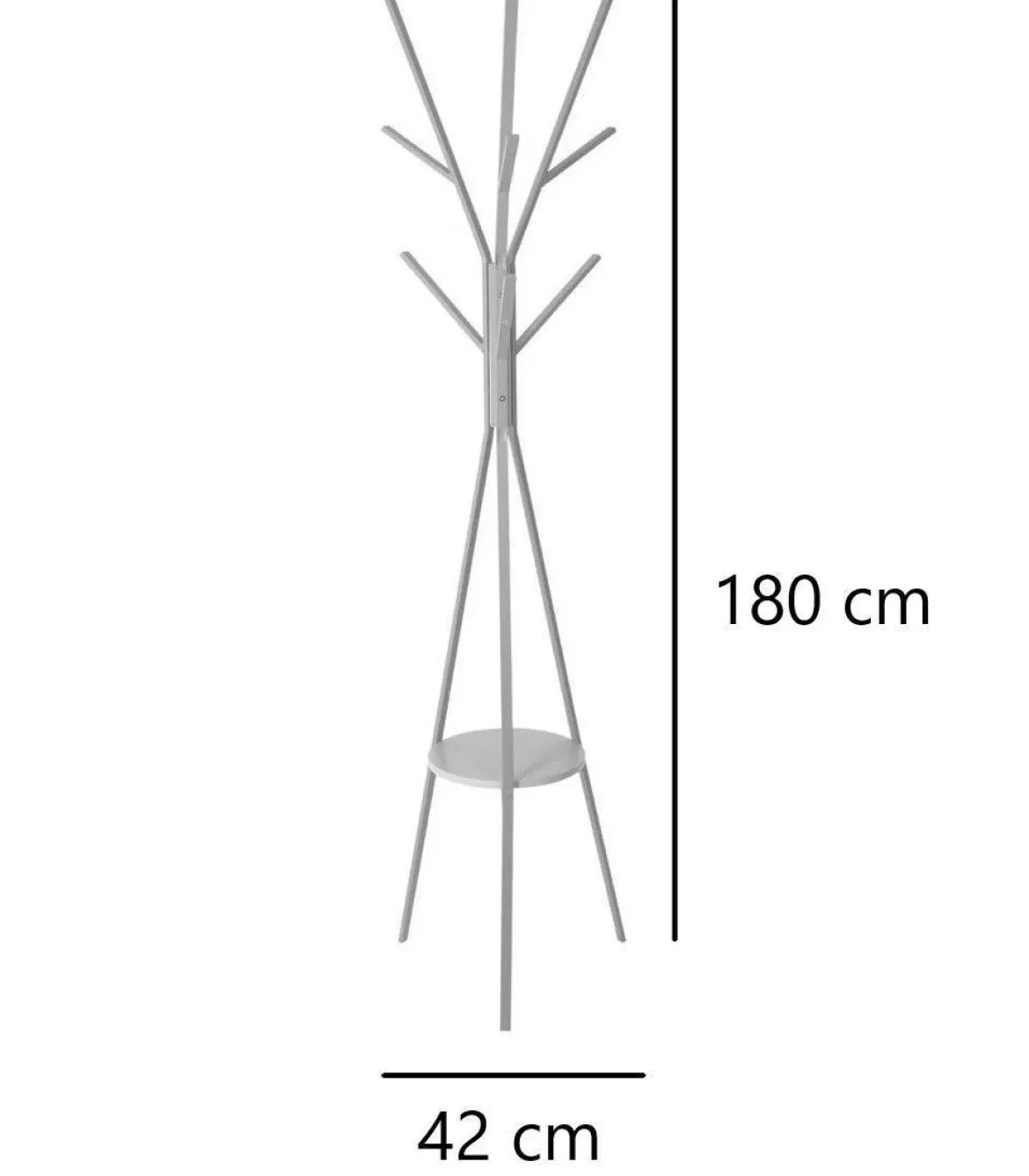 Stojak TREE wieszak na kurtki i płaszcze, wys. 180 cm