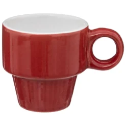 Stojak z 6 filiżankami COLORAMA, 64 ml