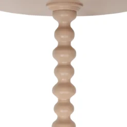 Stolik kawowy ALIX na ozdobnej nodze, Ø 38 cm