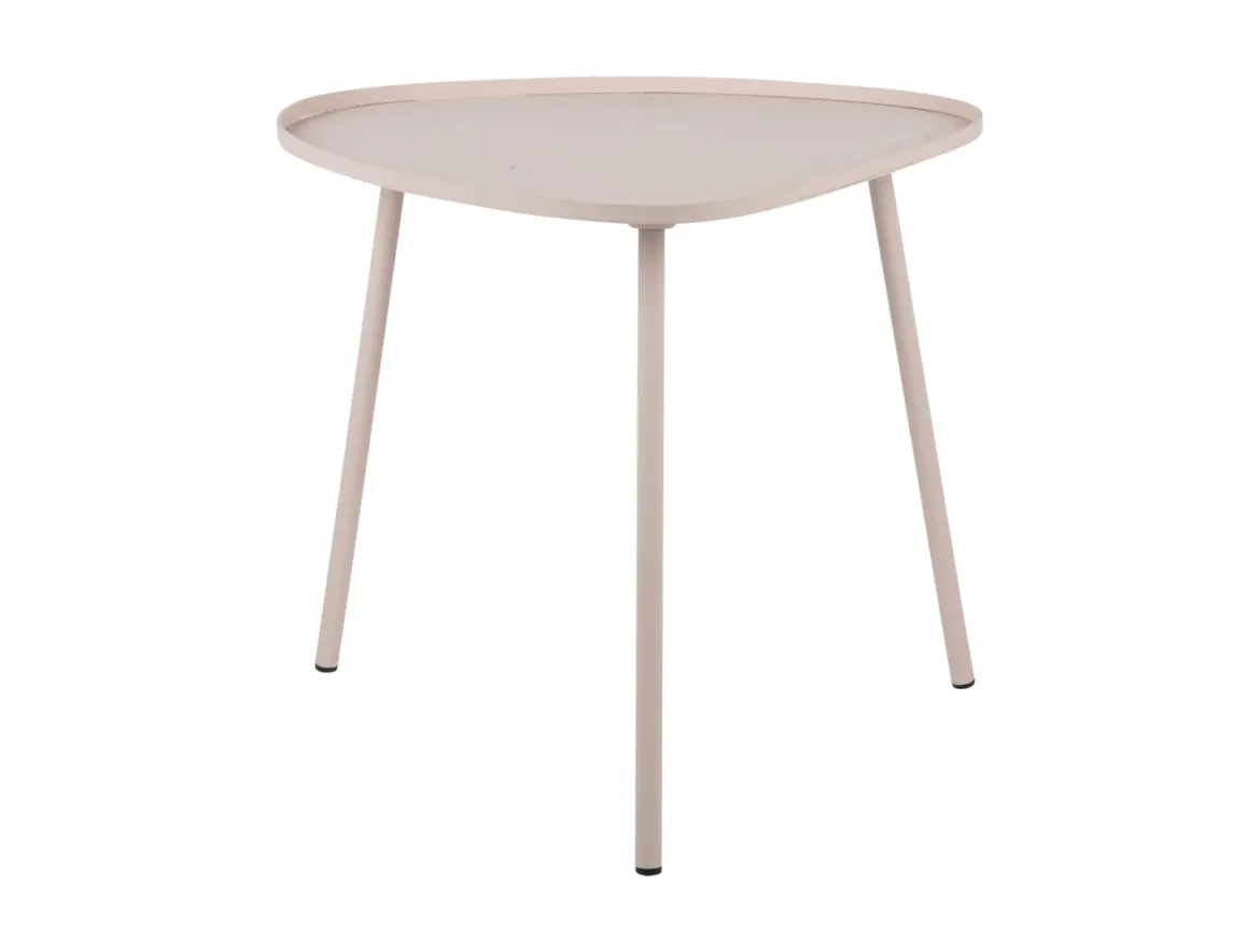 Stolik kawowy metalowy BOAZ, wys. 43 cm