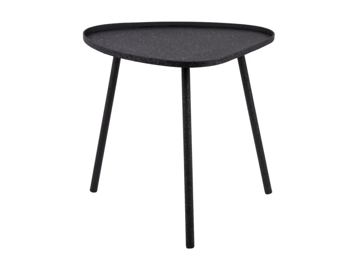 Stolik kawowy metalowy BOAZ, wys. 43 cm
