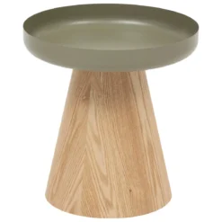 Stolik kawowy na jednej nodze HERCYNA, Ø 40 cm