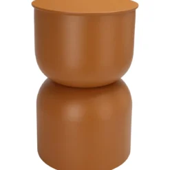 Stolik kolumna DISA, matowy, Ø 31 cm