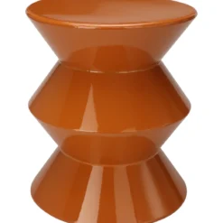 Stolik kolumna GISA, metalowy, Ø 31 cm