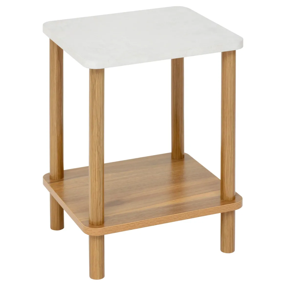 Stolik pomocniczy z półką COME, 44 cm