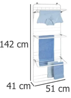 Suszarka na pranie zawieszana na drzwi, 142 cm, WENKO