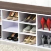 Szafka na buty do przedpokoju, komoda z siedziskiem