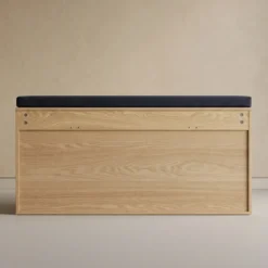 Szafka na buty z siedziskiem i wysuwanymi półkami GRADIA, 100 x 34 x 53 cm