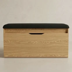 Szafka na buty z siedziskiem i schowkiem TORI, 100 x 50 x 35 cm