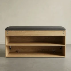 Szafka na buty z siedziskiem i schowkiem TORI, 100 x 50 x 35 cm